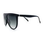 Classic Oversized Flat Top Oversized Thin Plastic Racer Fashion Sunglasses