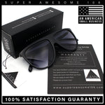 Classic Oversized Flat Top Oversized Thin Plastic Racer Fashion Sunglasses