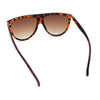 Classic Oversized Flat Top Oversized Thin Plastic Racer Fashion Sunglasses