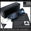 Womens Classic Mod Rectangular Cat Eye Plastic Fashion Sunglasses