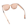 Womens Fun Pop Color Oversized Horn Rim Retro Plastic Fashion Sunglasses