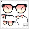 Womens Fun Pop Color Oversized Horn Rim Retro Plastic Fashion Sunglasses