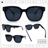 Womens Fun Pop Color Oversized Horn Rim Retro Plastic Fashion Sunglasses