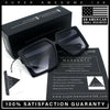 Womens Oversized Rectangular Butterfly Luxury Chic Plastic Sunglasses