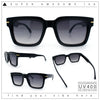 Gentlemanly Retro Thick Horn Rim Oversized Plastic Fashion Sunglasses
