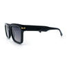 Gentlemanly Retro Thick Horn Rim Oversized Plastic Fashion Sunglasses