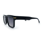 Gentlemanly Retro Thick Horn Rim Oversized Plastic Fashion Sunglasses
