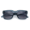 Gentlemanly Retro Thick Horn Rim Oversized Plastic Fashion Sunglasses