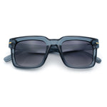 Gentlemanly Retro Thick Horn Rim Oversized Plastic Fashion Sunglasses