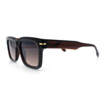 Gentlemanly Retro Thick Horn Rim Oversized Plastic Fashion Sunglasses