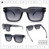 Gentlemanly Retro Thick Horn Rim Oversized Plastic Fashion Sunglasses