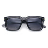 Gentlemanly Retro Thick Horn Rim Oversized Plastic Fashion Sunglasses