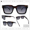 Gentlemanly Retro Thick Horn Rim Oversized Plastic Fashion Sunglasses