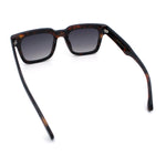 Gentlemanly Retro Thick Horn Rim Oversized Plastic Fashion Sunglasses