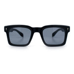 Mens Classy Gentlemanly Retro Thick Horn Rim Plastic Sunglasses
