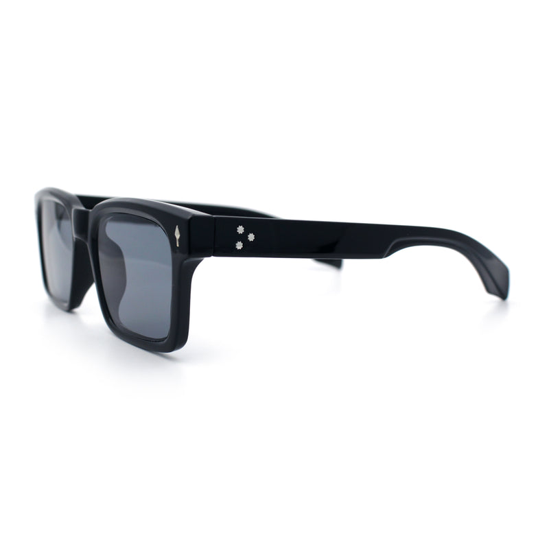 Mens Classy Gentlemanly Retro Thick Horn Rim Plastic Sunglasses