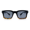 Mens Classy Gentlemanly Retro Thick Horn Rim Plastic Sunglasses