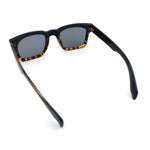 Mens Classy Gentlemanly Retro Thick Horn Rim Plastic Sunglasses