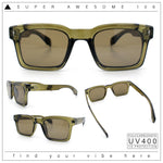 Mens Classy Gentlemanly Retro Thick Horn Rim Plastic Sunglasses
