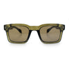 Mens Classy Gentlemanly Retro Thick Horn Rim Plastic Sunglasses