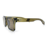 Mens Classy Gentlemanly Retro Thick Horn Rim Plastic Sunglasses