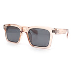 Mens Classy Gentlemanly Retro Thick Horn Rim Plastic Sunglasses