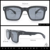 Mens Classy Gentlemanly Retro Thick Horn Rim Plastic Sunglasses