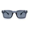 Mens Classy Gentlemanly Retro Thick Horn Rim Plastic Sunglasses