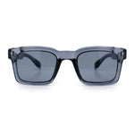 Mens Classy Gentlemanly Retro Thick Horn Rim Plastic Sunglasses