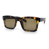 Mens Classy Gentlemanly Retro Thick Horn Rim Plastic Sunglasses