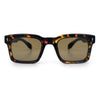 Mens Classy Gentlemanly Retro Thick Horn Rim Plastic Sunglasses