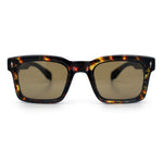 Mens Classy Gentlemanly Retro Thick Horn Rim Plastic Sunglasses