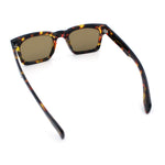 Mens Classy Gentlemanly Retro Thick Horn Rim Plastic Sunglasses