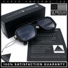 Gentlemans Geometric Flat Top Racer Thick Plastic Hipster Fashion Sunglasses