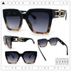 Womens Large Squared Rectangle Cat Eye Designer Fashion Plastic Sunglasses