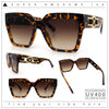 Womens Large Squared Rectangle Cat Eye Designer Fashion Plastic Sunglasses