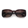 Womens Classy Rectangle Retro Mod Designer Fashion Luxe Sunglasses