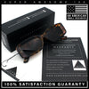 Womens Mod Rectangle Thick Beveled Plastic Minimal Fashion Sunglasses