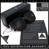Womens Metal Ribbon Trim Oversized Rectangle Designer Fashion Sunglasses