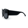 Womens Oversized Thick Temple Butterfly Designer Fashion Sunglasses