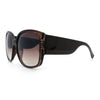 Womens Oversized Thick Temple Butterfly Designer Fashion Sunglasses