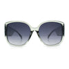 Womens Oversized Thick Temple Butterfly Designer Fashion Sunglasses