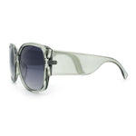 Womens Oversized Thick Temple Butterfly Designer Fashion Sunglasses