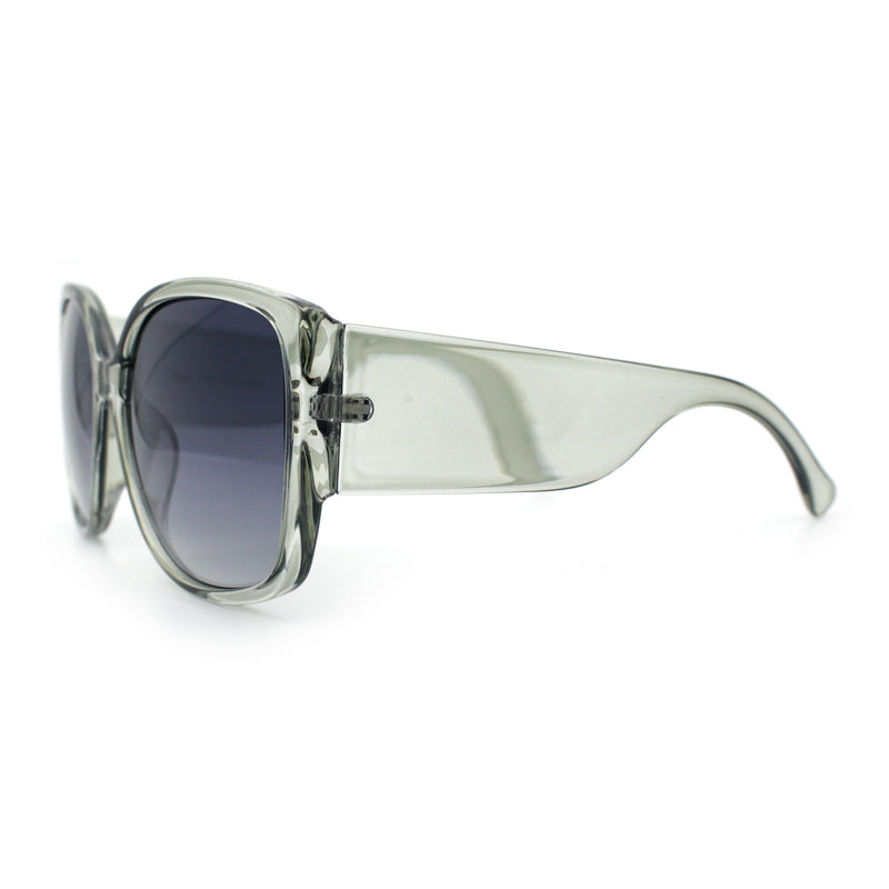 Womens Oversized Thick Temple Butterfly Designer Fashion Sunglasses