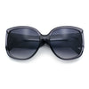 Womens Oversized Thick Temple Butterfly Designer Fashion Sunglasses