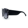 Womens Oversized Thick Temple Butterfly Designer Fashion Sunglasses