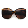 Womens Oversized Thick Temple Butterfly Designer Fashion Sunglasses