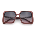 Womens Rectangle Butterfly Designer Chic Mod Plastic Sunglasses