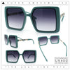 Womens Rectangle Butterfly Designer Chic Mod Plastic Sunglasses