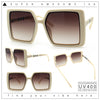 Womens Rectangle Butterfly Designer Chic Mod Plastic Sunglasses